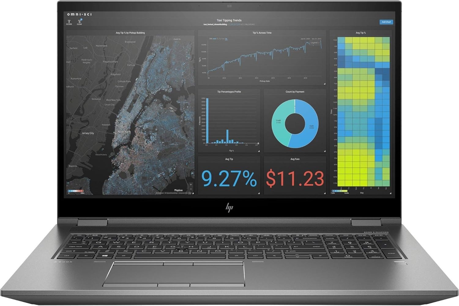 Hp Zbook Fury 17 G7 Intel Core i7 10ma 1Tb Unidad SSD 64Gb en Memoria RAM DDR4 (Reacondicionado)